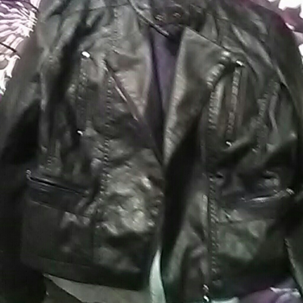 Leather jacket